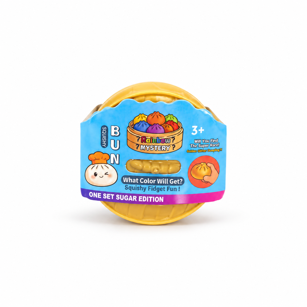 Rainbow Mystery Squishy Bun Blind Box - Mini Edition