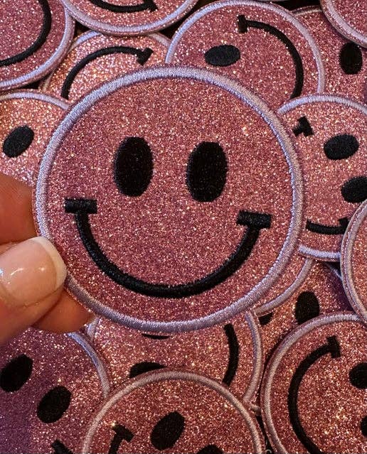 Glitter Smiley Face