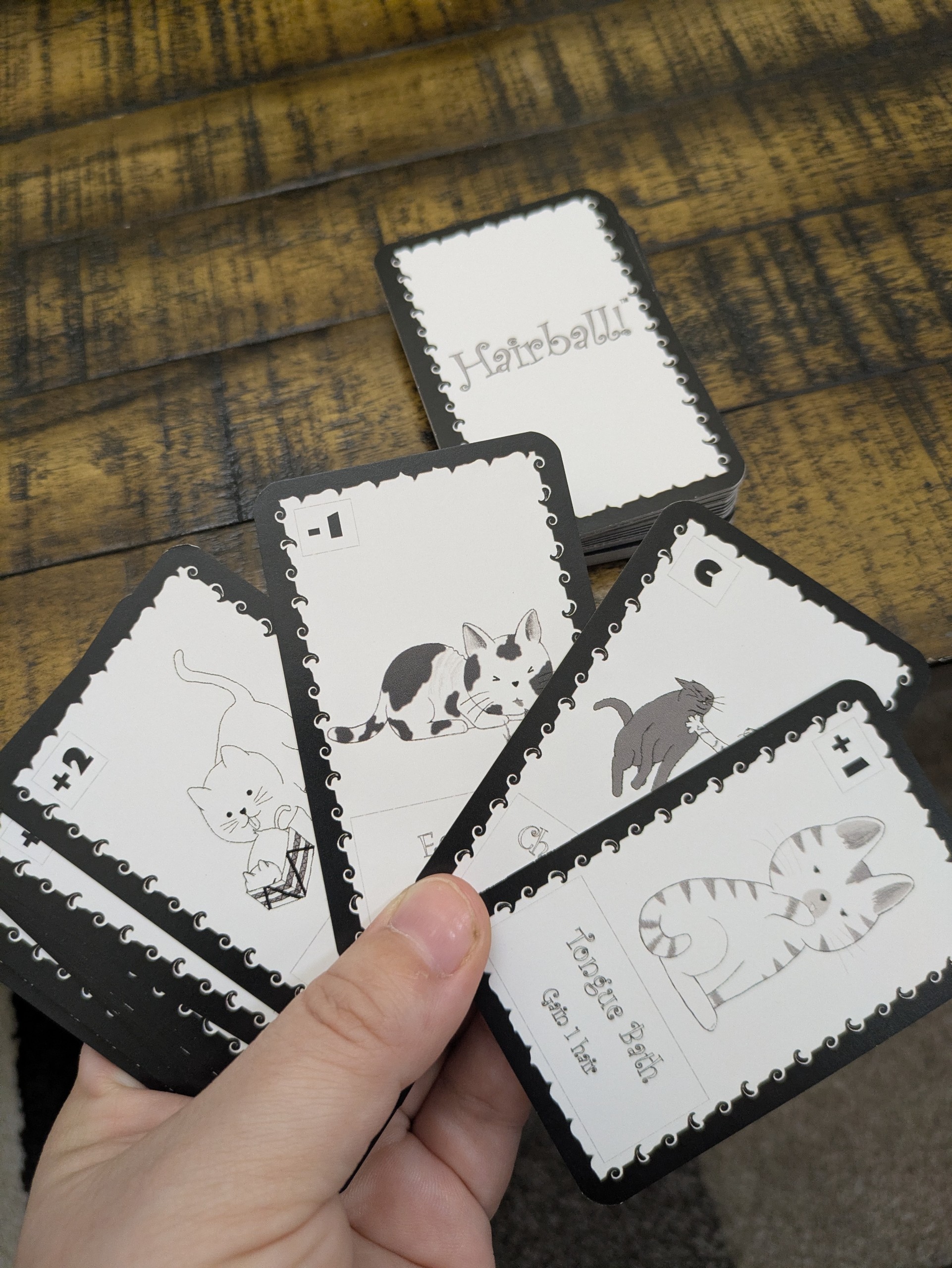Hairball! standard deck
