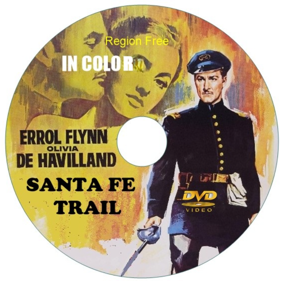 Santa Fe Trail  (1940) in Color DVD