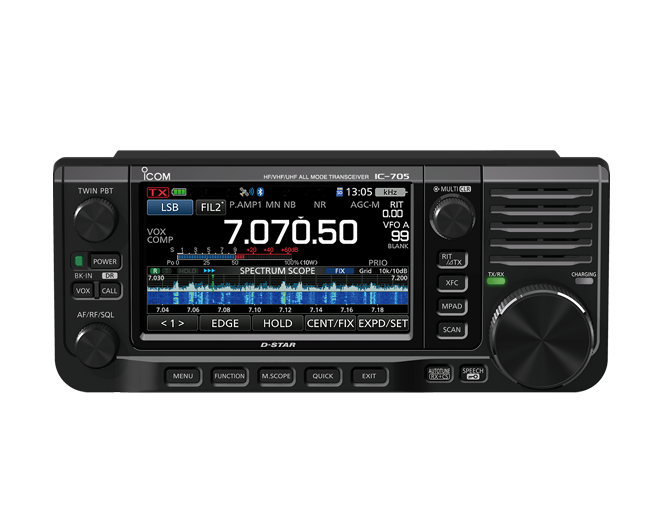 Icom IC-705 HF/50/144/430MHz Multimode