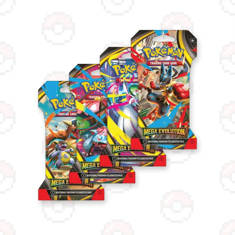 Mega Evolutions Sleeved Packs