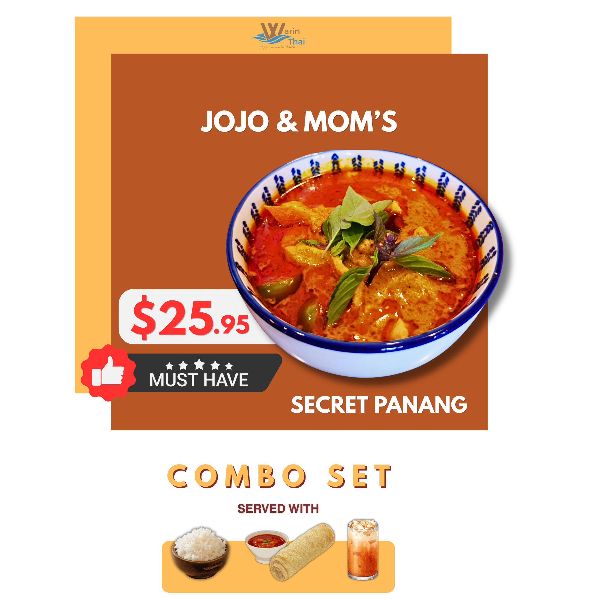 JoJo & Mom's Secret Panang Combo Set