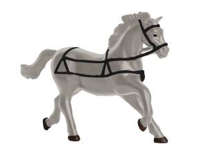Lionel 1930280 Horses 4 pc O Scale