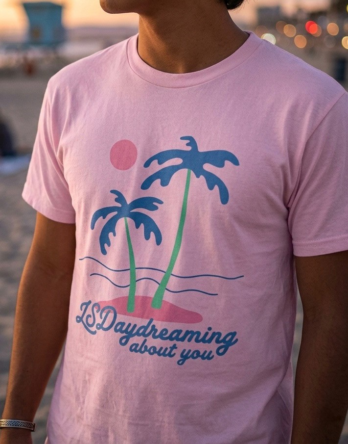 LSDaydreaming Tee (Light Pink)