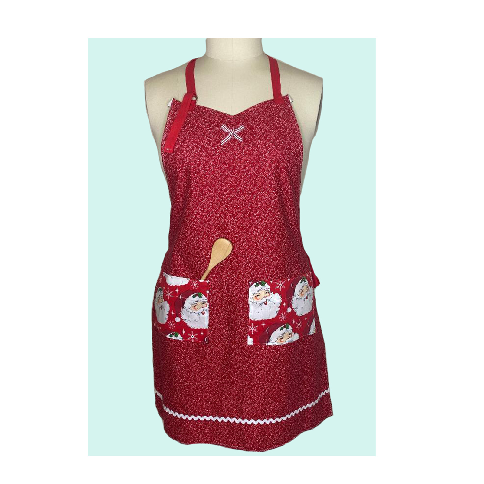 Christmas Hula Girls Reversible Apron
