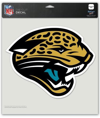 Jacksonville Jaguars Perfect Cut Decal 8x8"