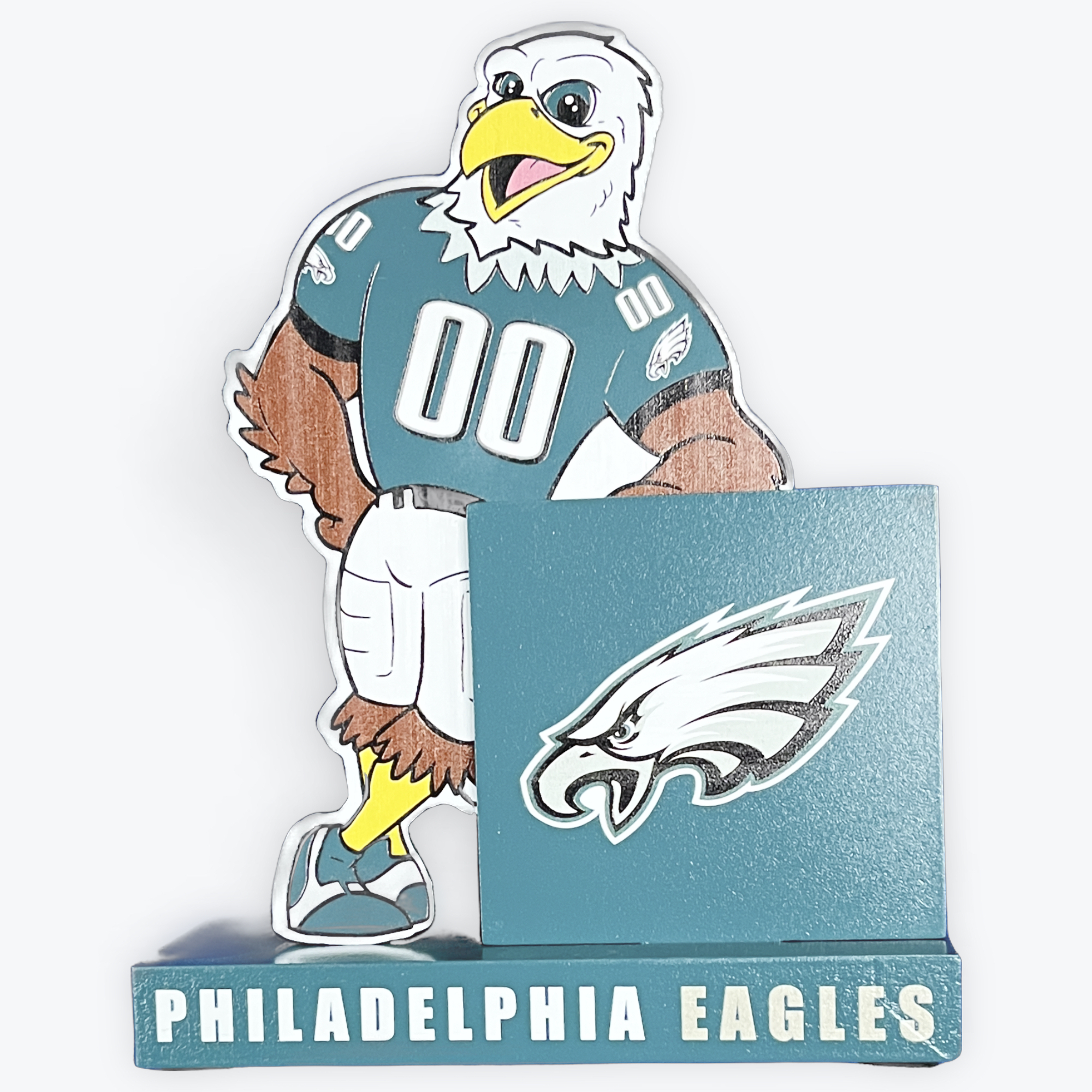 Philadelphia Eagles 8" Wood Mascot Stand