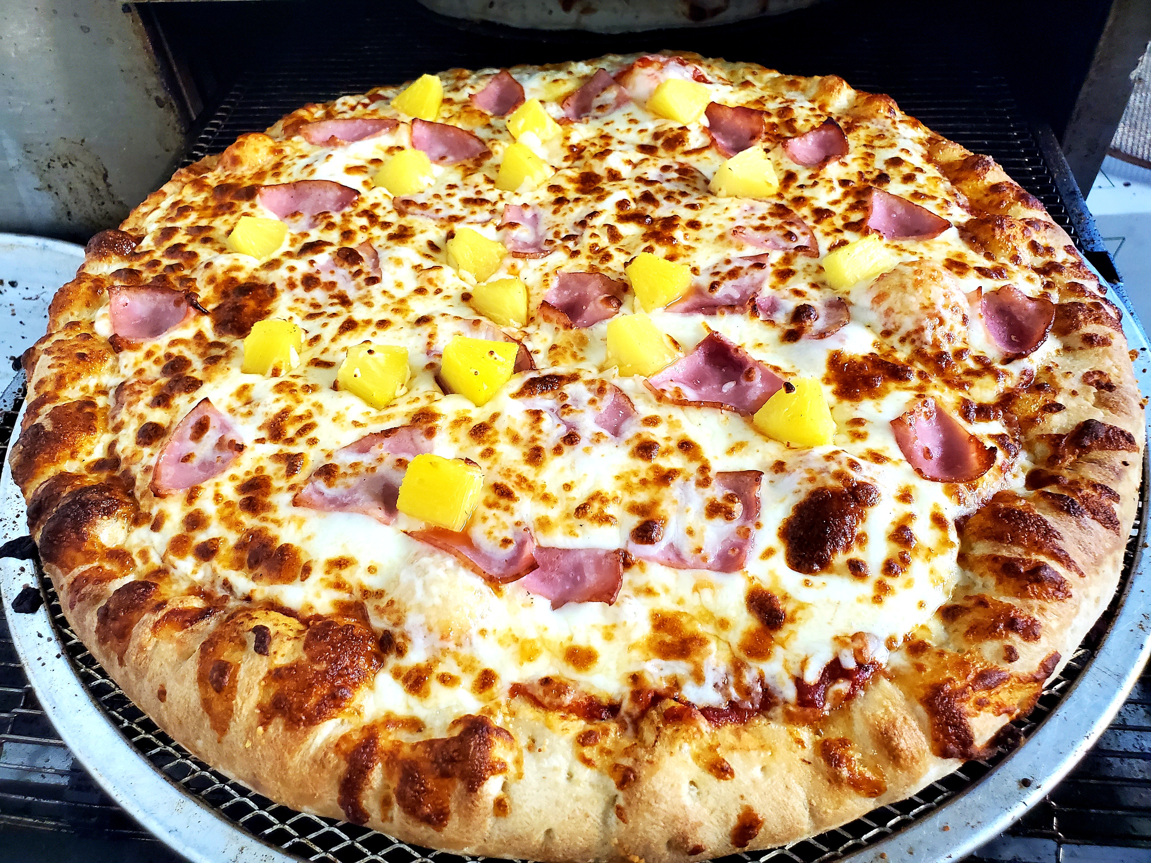 Two Hawaiian Pizza at Dough Boys Pizza - Shreveport in Shreveport, LA 71104 | YourMenu® Online Ordering