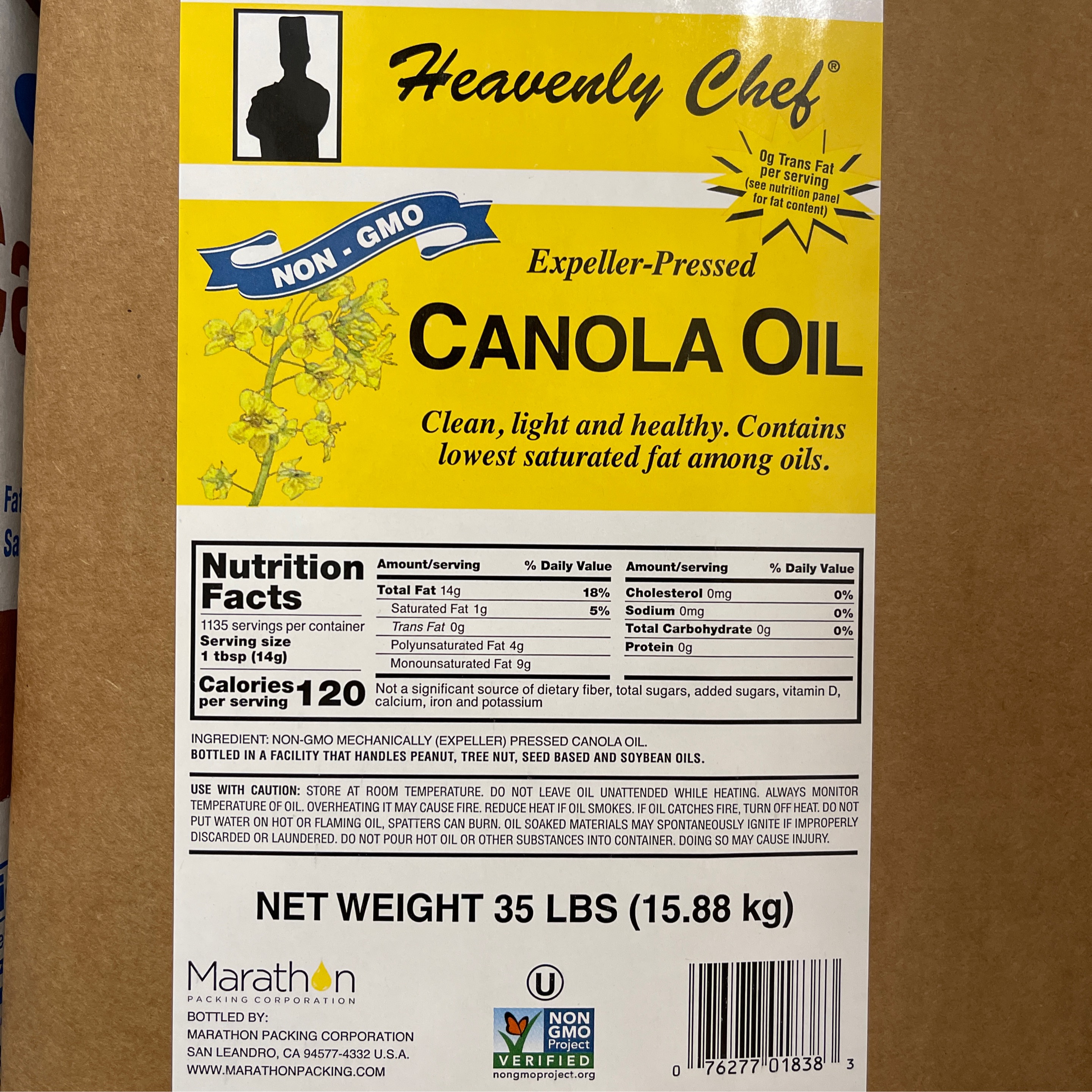 05. Canola Oil 35lb