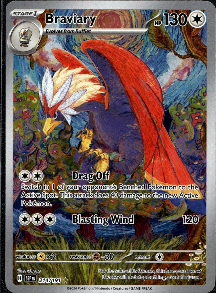 Braviary - SV08 214/191