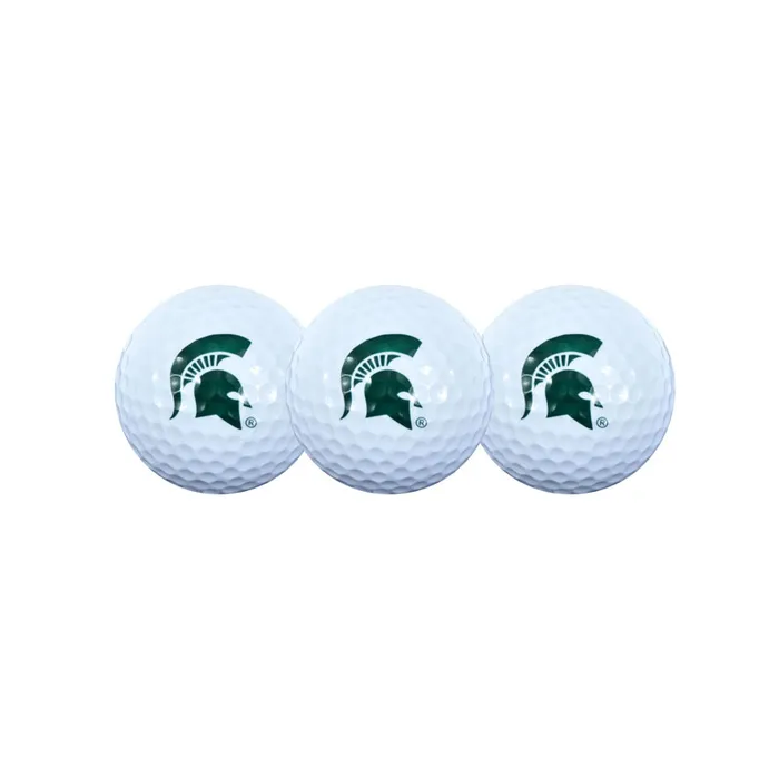 Michigan State Spartans Golf Balls 3 Pack