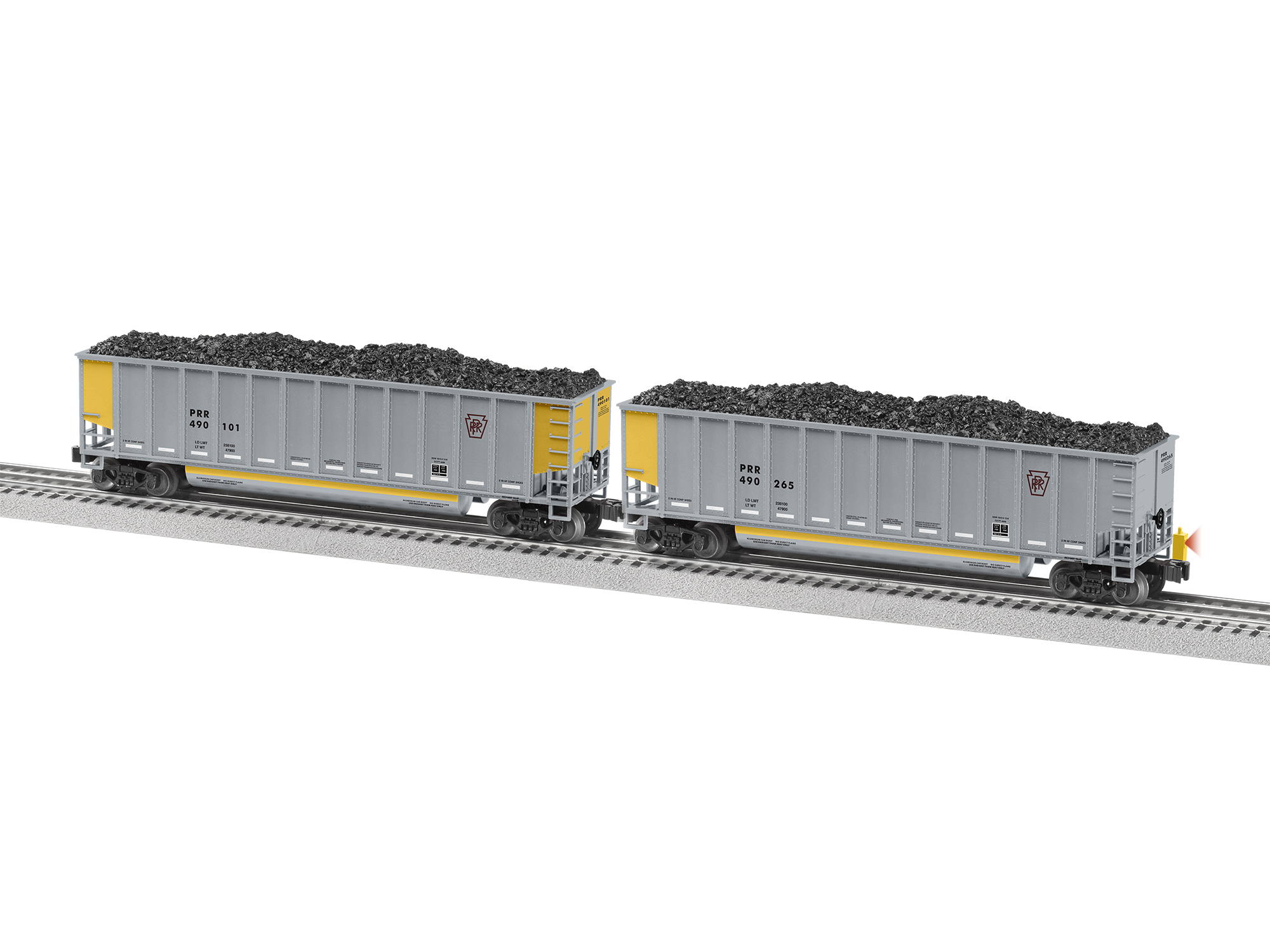 Pennsylvania Rotary Gondola 2 Pk 2243080 O Scale