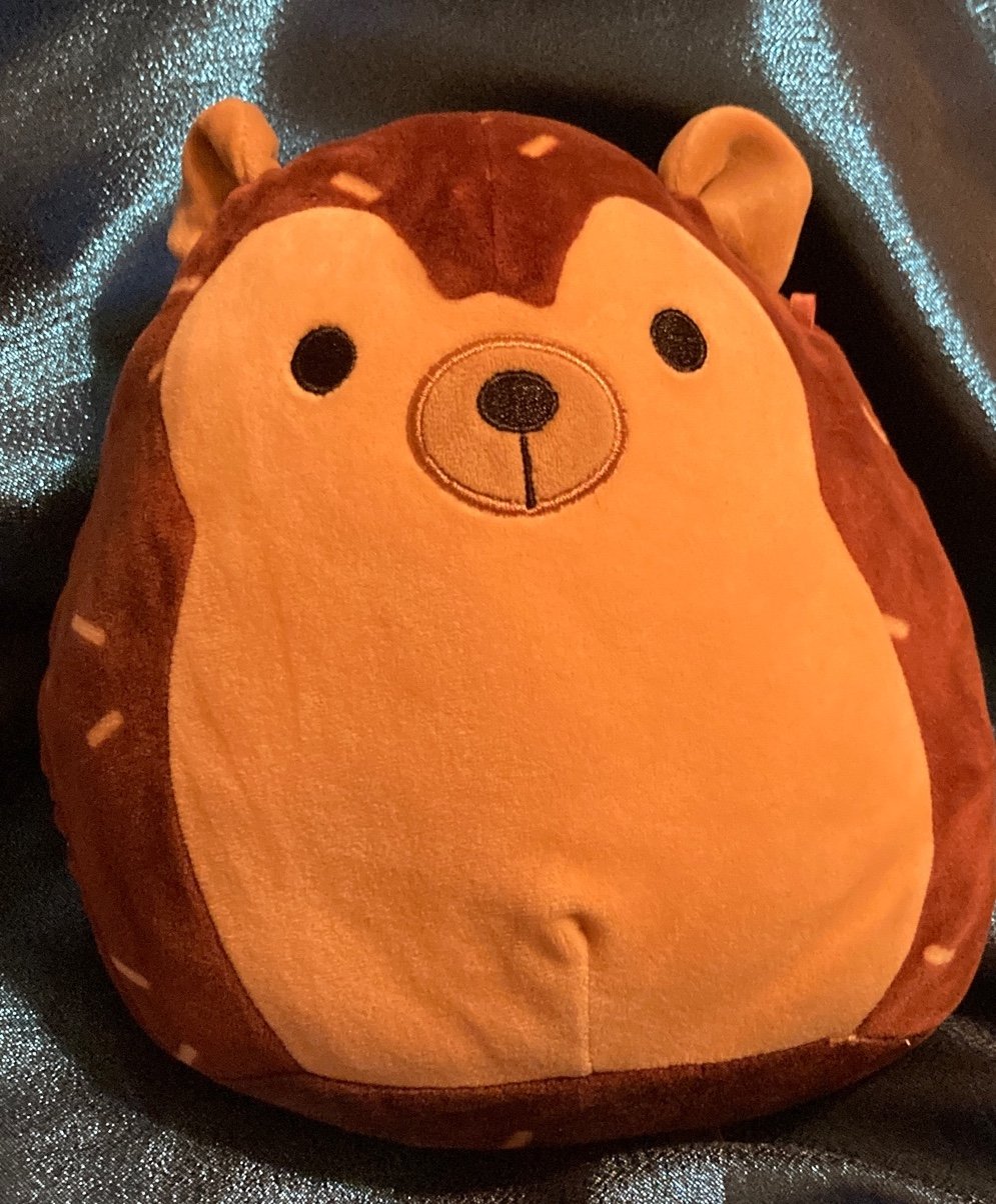 Kellytoy Soft Plush Squishmallow - 8 Inch Hans the Hedgehog