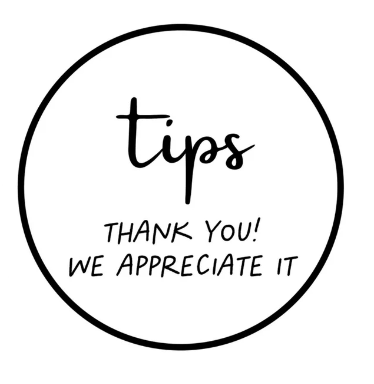 Tip $2 - Thank you!