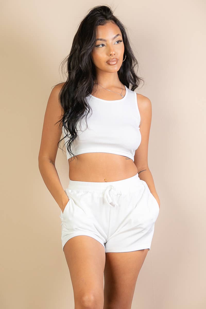 Lightweight High-Waisted Wide-Leg Lounge Pants