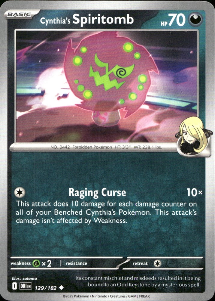Cynthia's Spiritomb - SV10 129/182