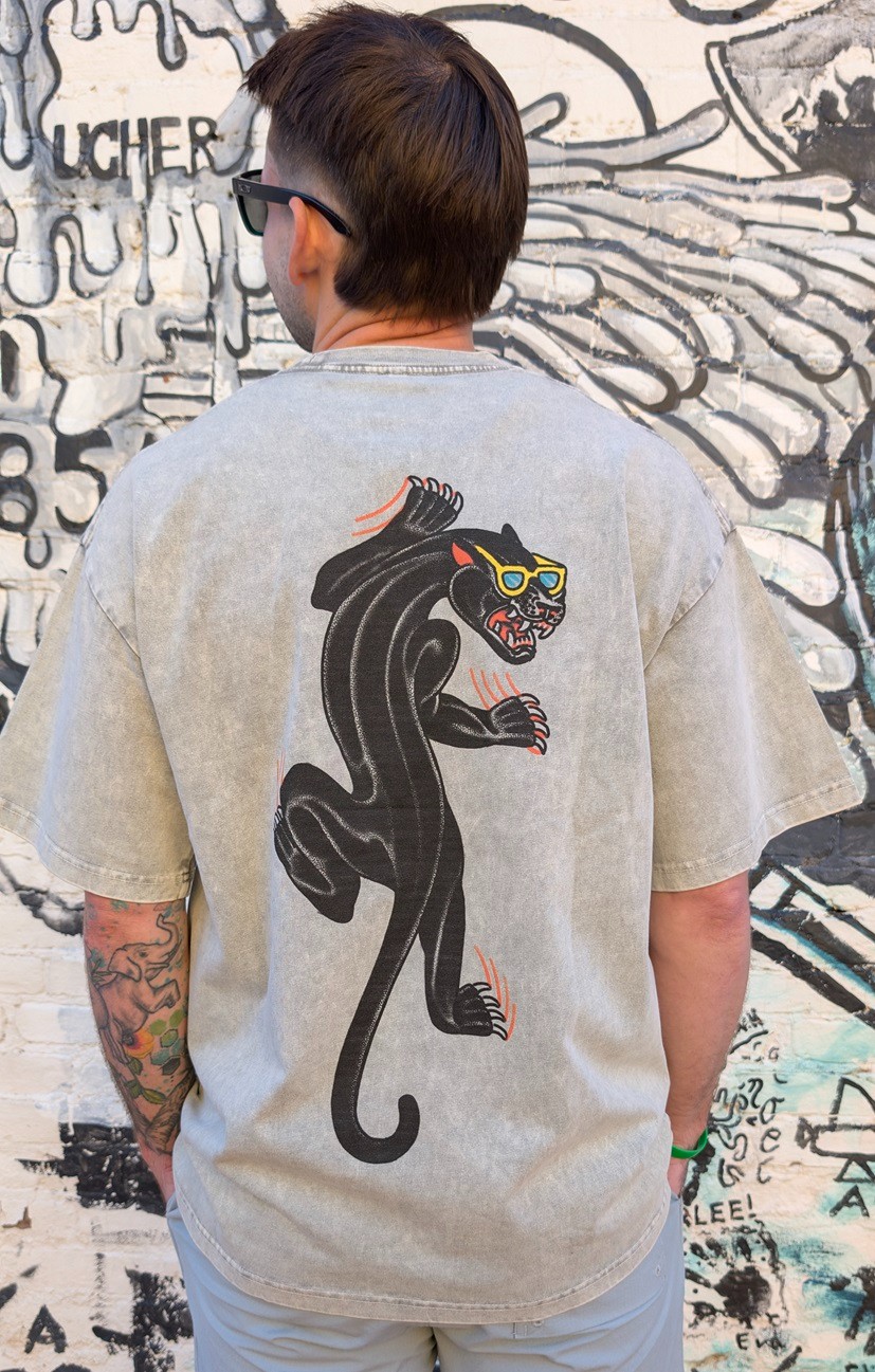 Party Panther - shirt by Inked & Awkward