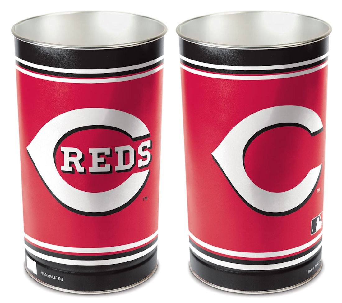 Cincinnati Reds Wastebasket 15"