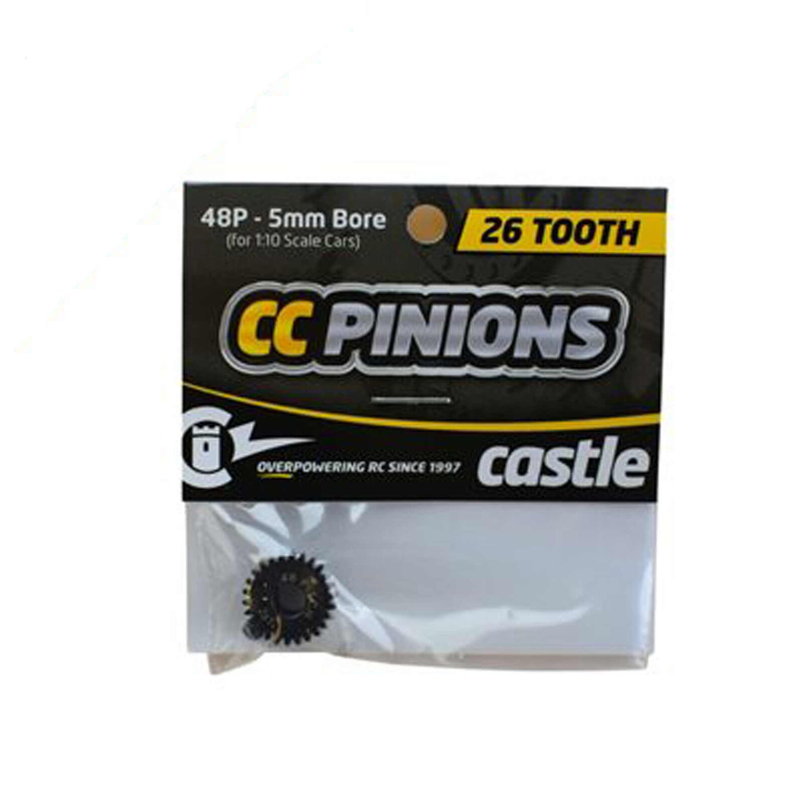Castle Creations 48P Pinion w/ 5mm Bore 26T