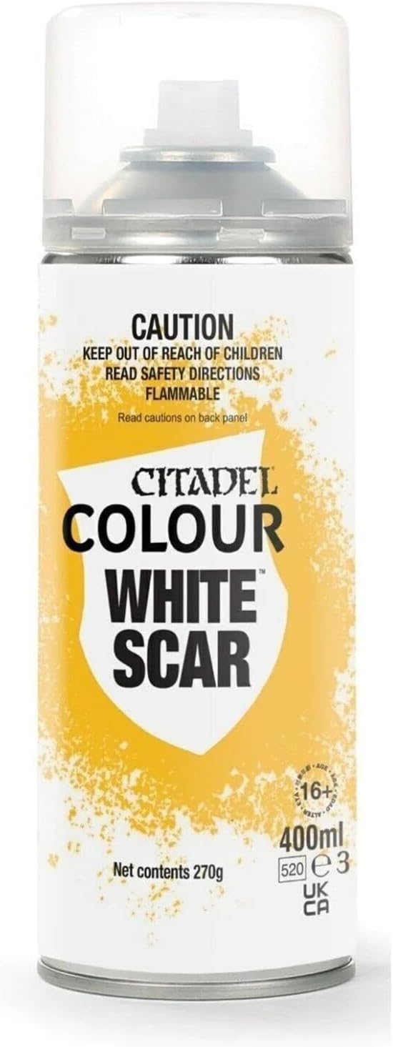 White Scar Spray Can
