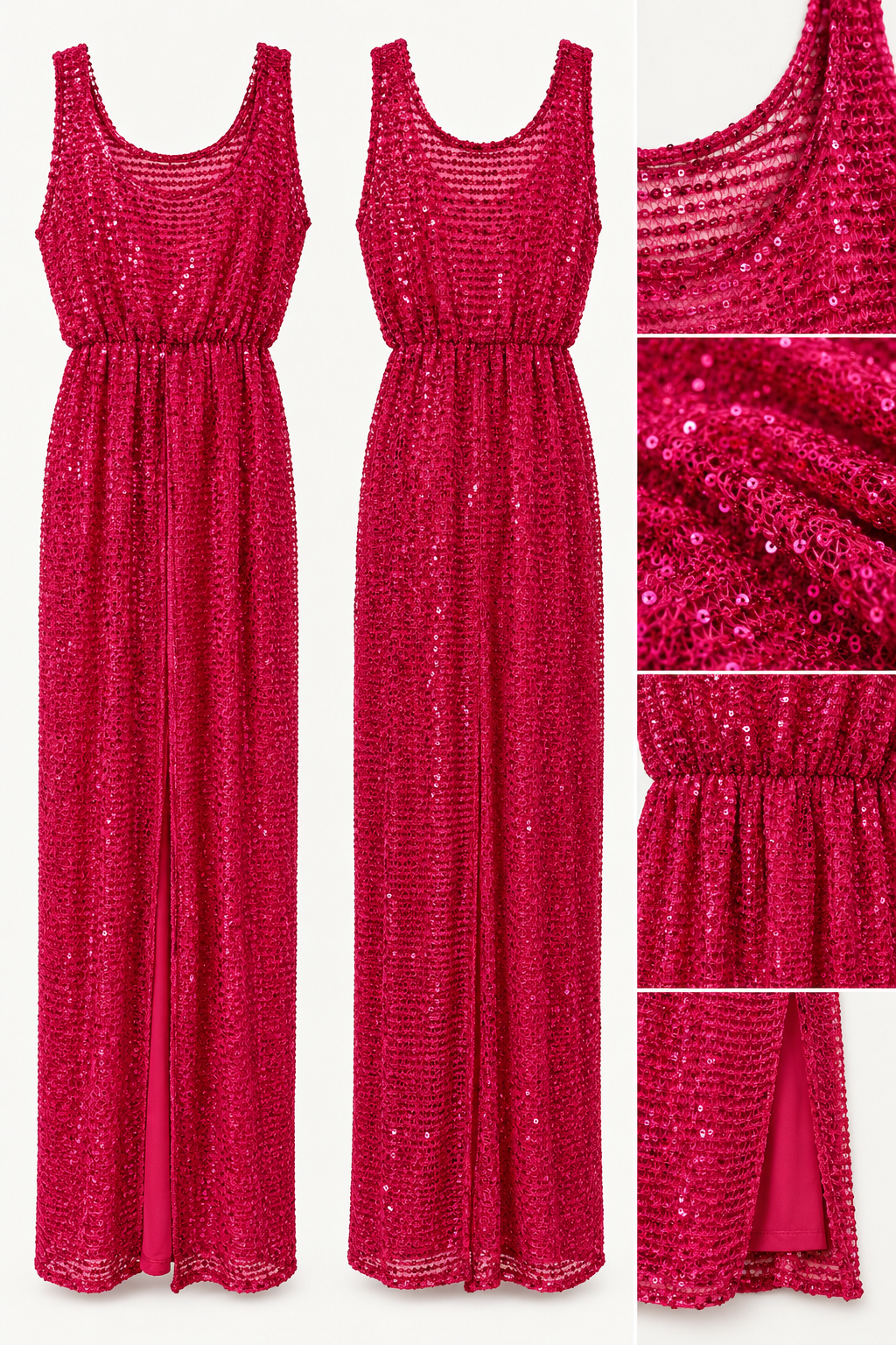 Tara's Thrifty Threads Artist 100% Upcycled Pink Duster Dress