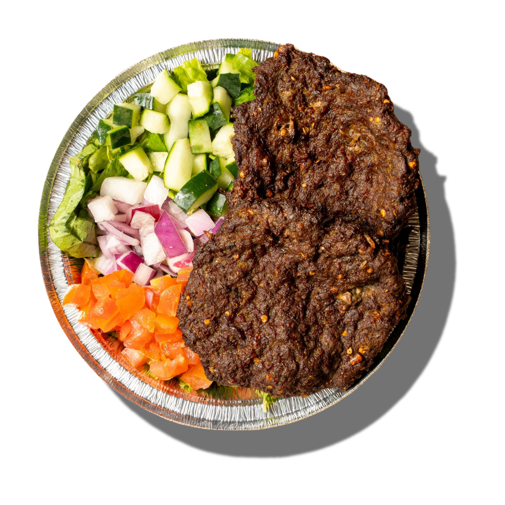 Chapli Kabab Salad