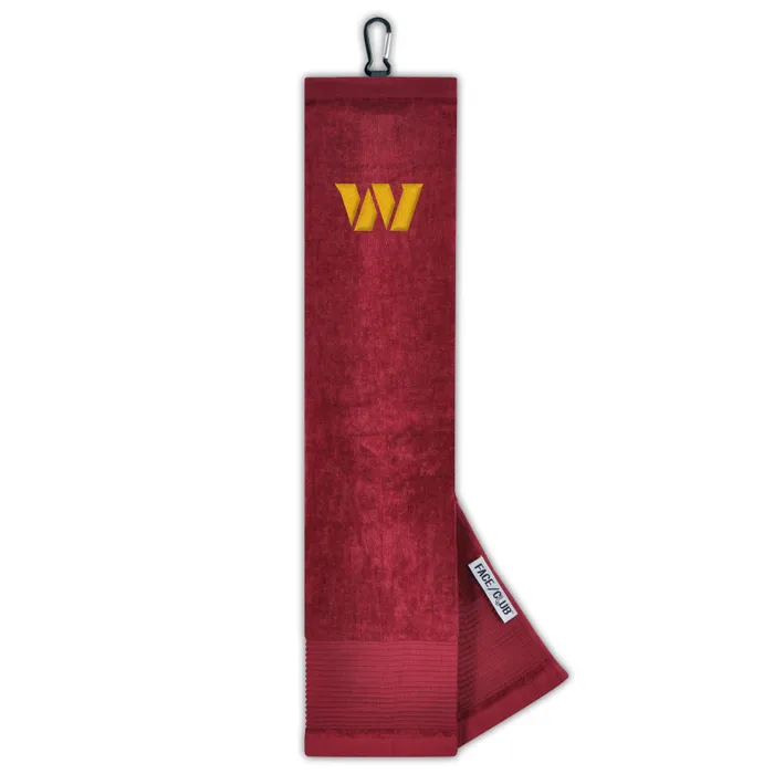 Washington Commanders Embroidered Golf Towel 16x24"