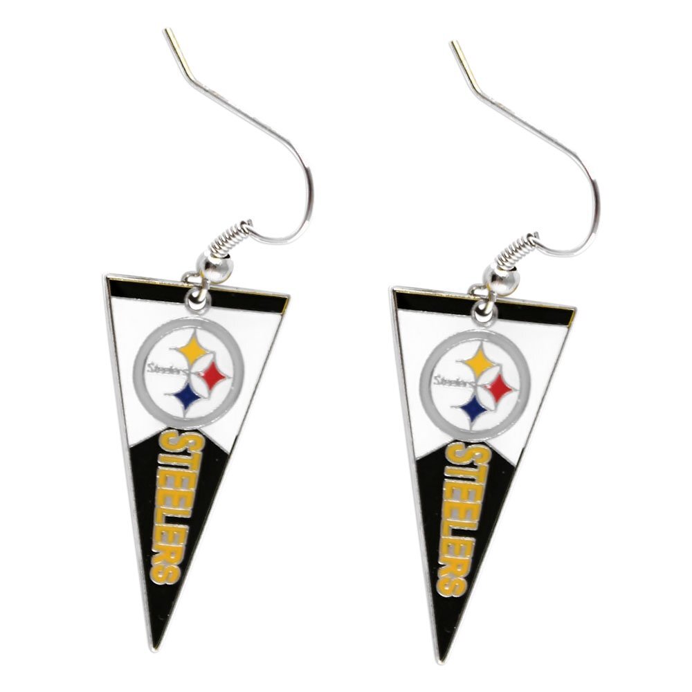 Pittsburgh Steelers Pennant Earrings