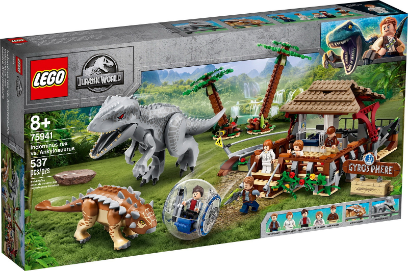 75941 Indominus rex vs. Ankylosaurus