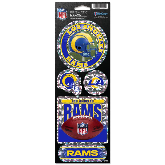 Los Angeles Rams Prismatic Decal