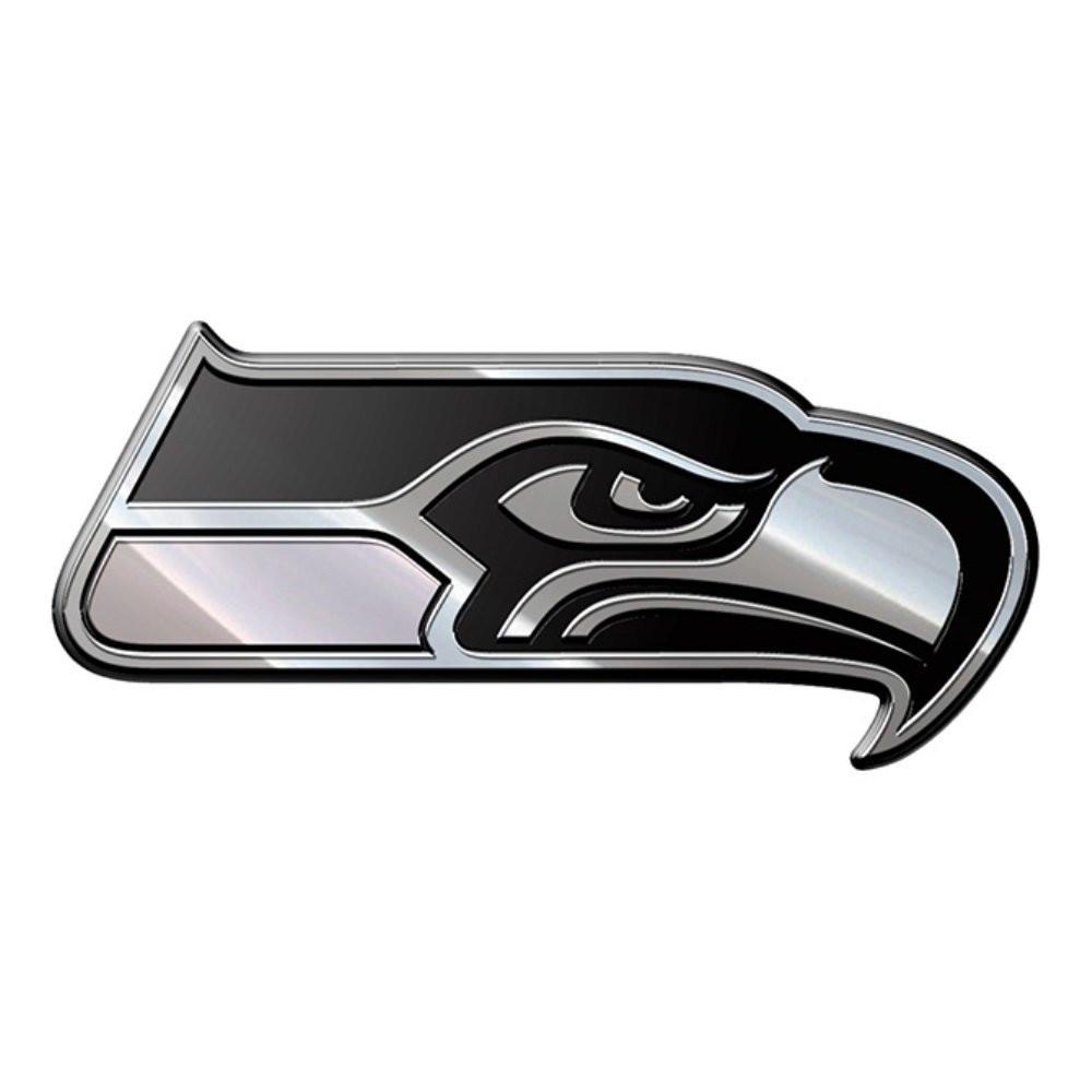 Seattle Seahawks Premium Metal Auto Emblem