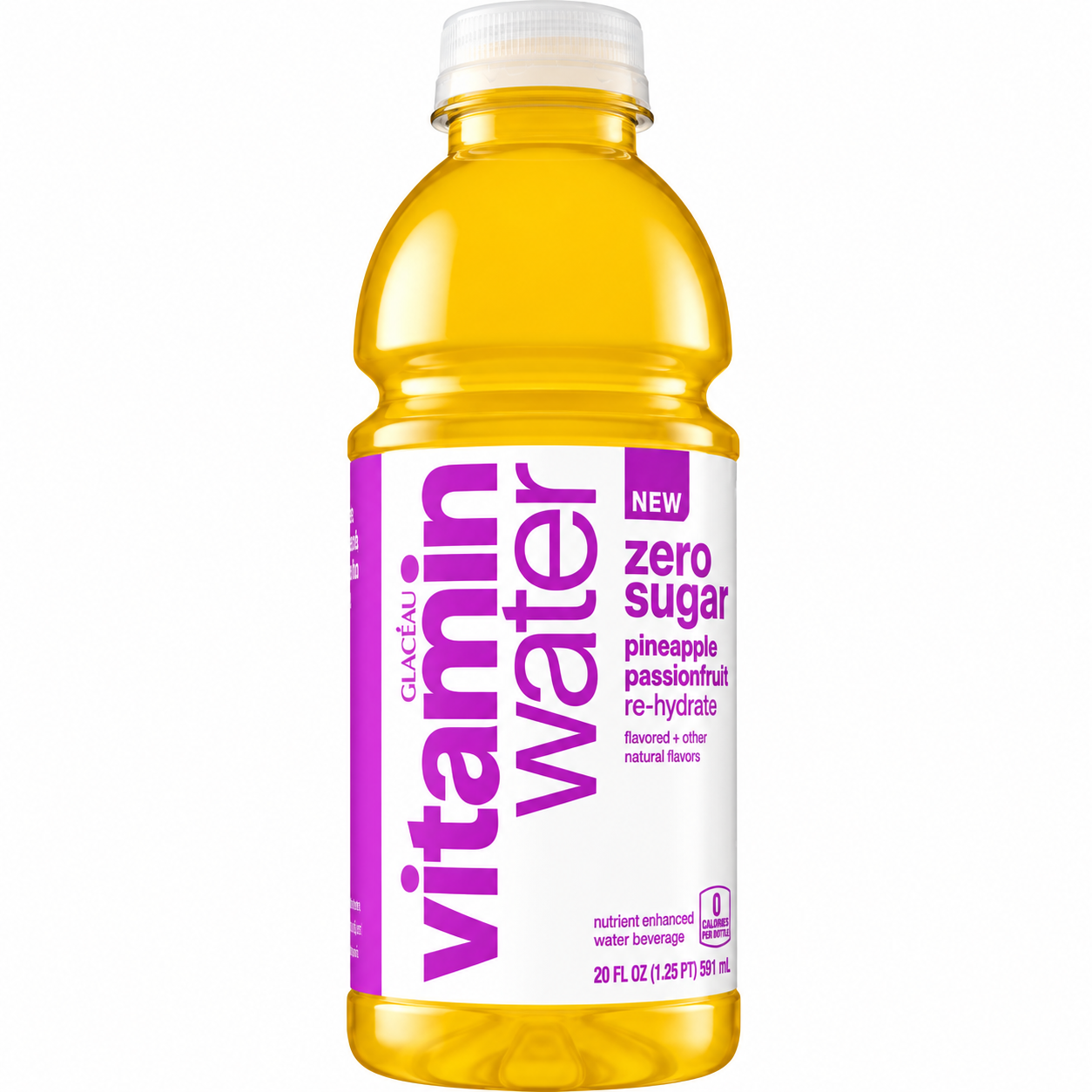 Vitamin Water Zero Sugar Pineapple Passionfruit, 20 oz
