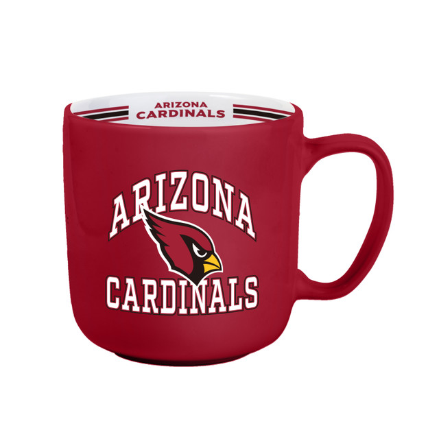 Arizona Cardinals Team Stripe Design Coffee Mug 15oz