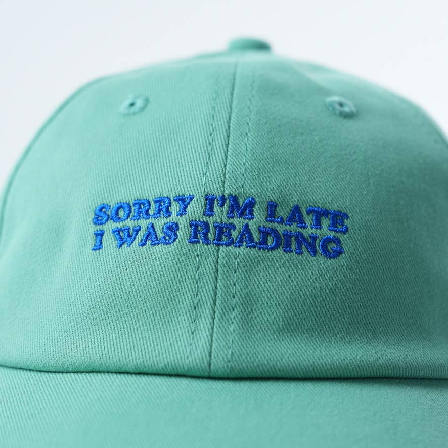 Sorry I'm Late, I was Reading Bookish Dad Hat