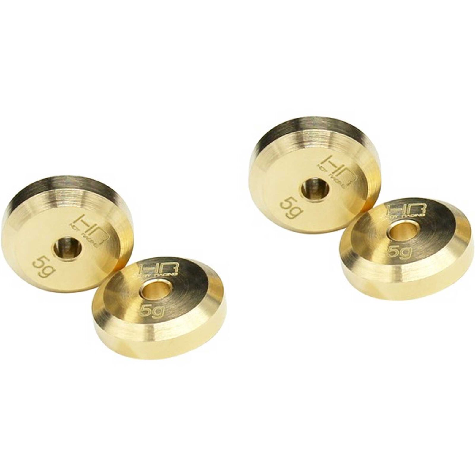 Hot Racing 4mm Steel Axles Brass SXTF2604H
