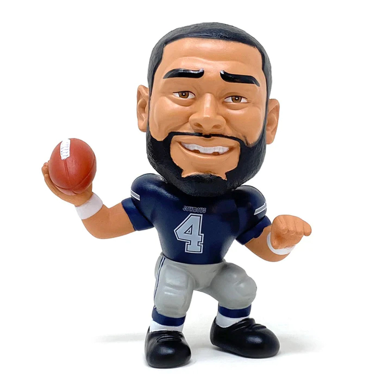Dallas Cowboys Dak Prescott Road Jersey Big Baller 5" Figurine