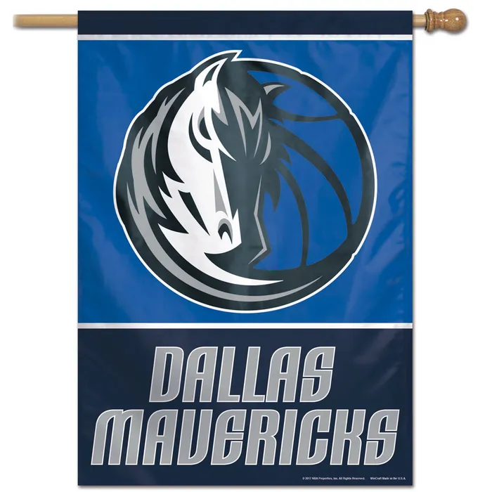 Dallas Mavericks Vertical House Flag 28x40"