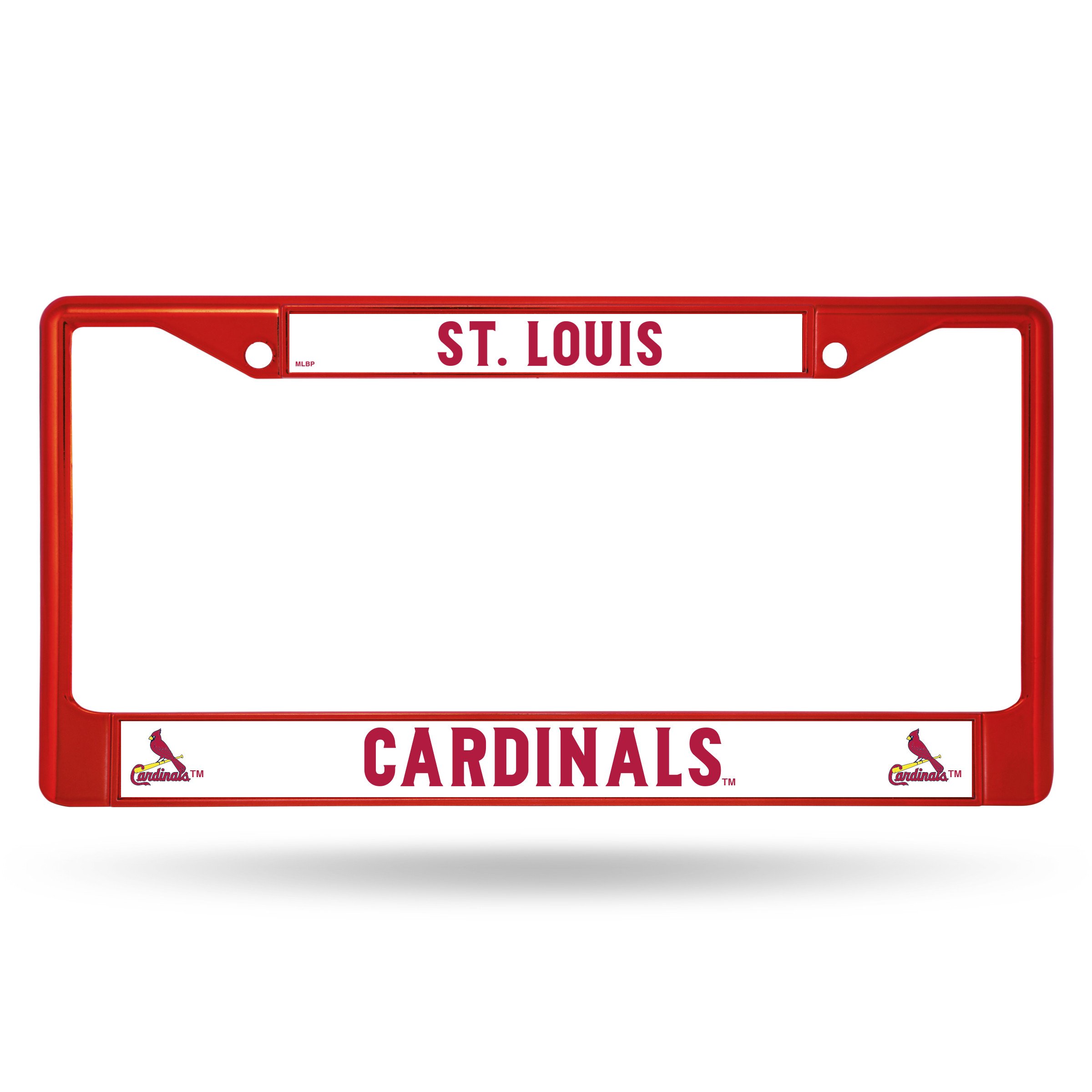 St. Louis Cardinals Red Metal License Plate Frame