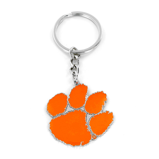 Clemson Tigers Metal Keychain