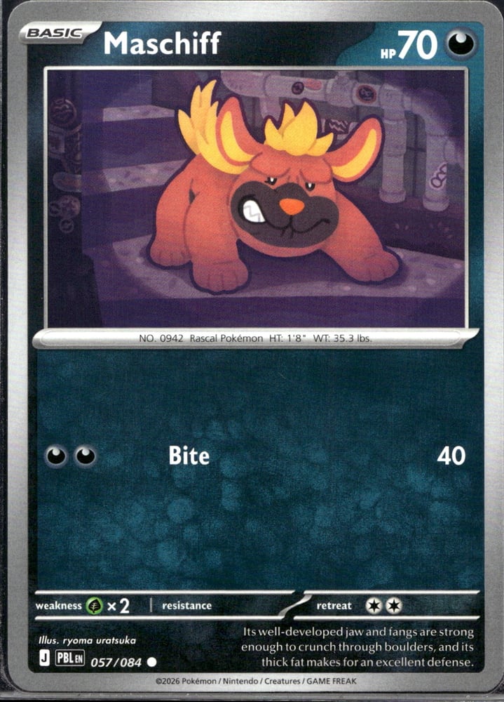 Maschiff - ME05 57/84