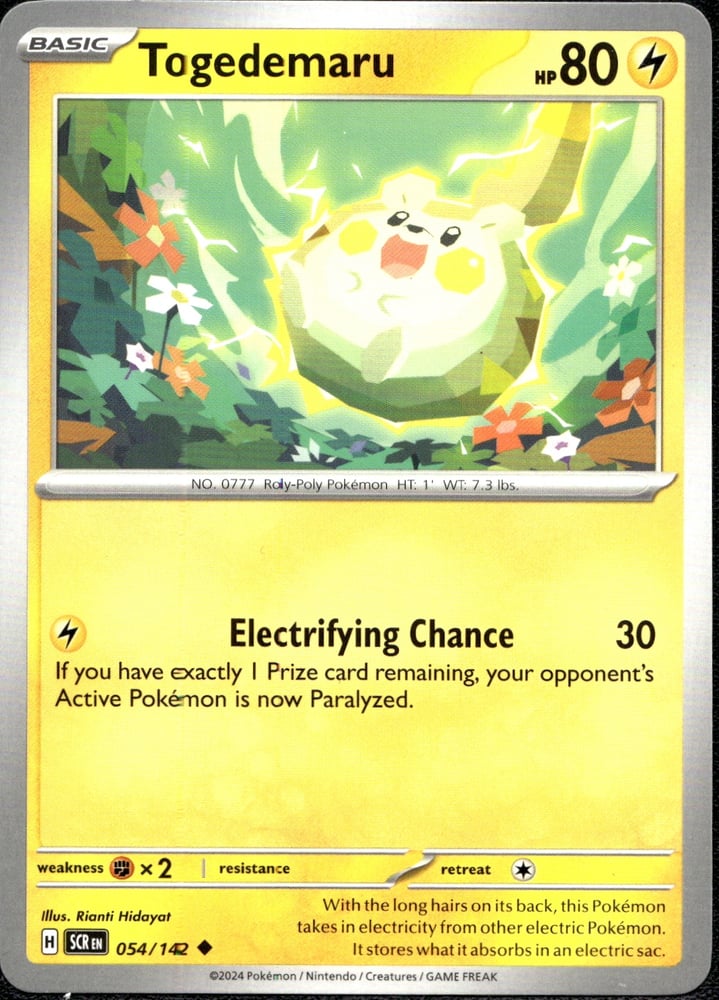 Togedemaru - SV07 54/142