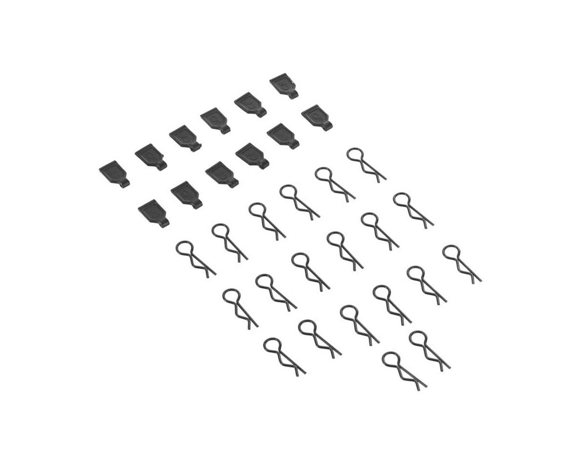 1/10 Body Clips 20 Rubber Pull Tabs