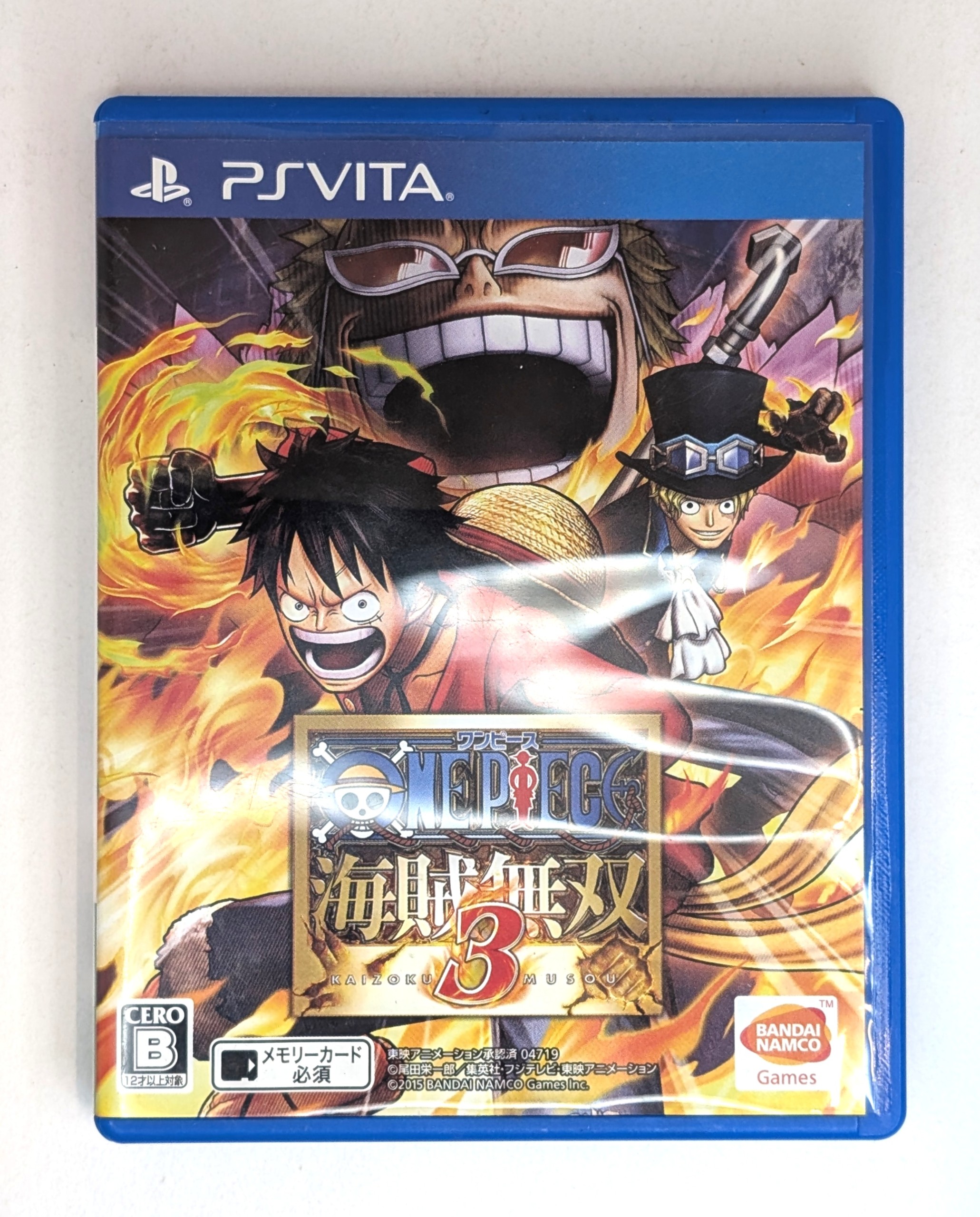 One Piece Kaizoku Musou 3 Japanese PS Vita CIB * US Seller* PS Vita img