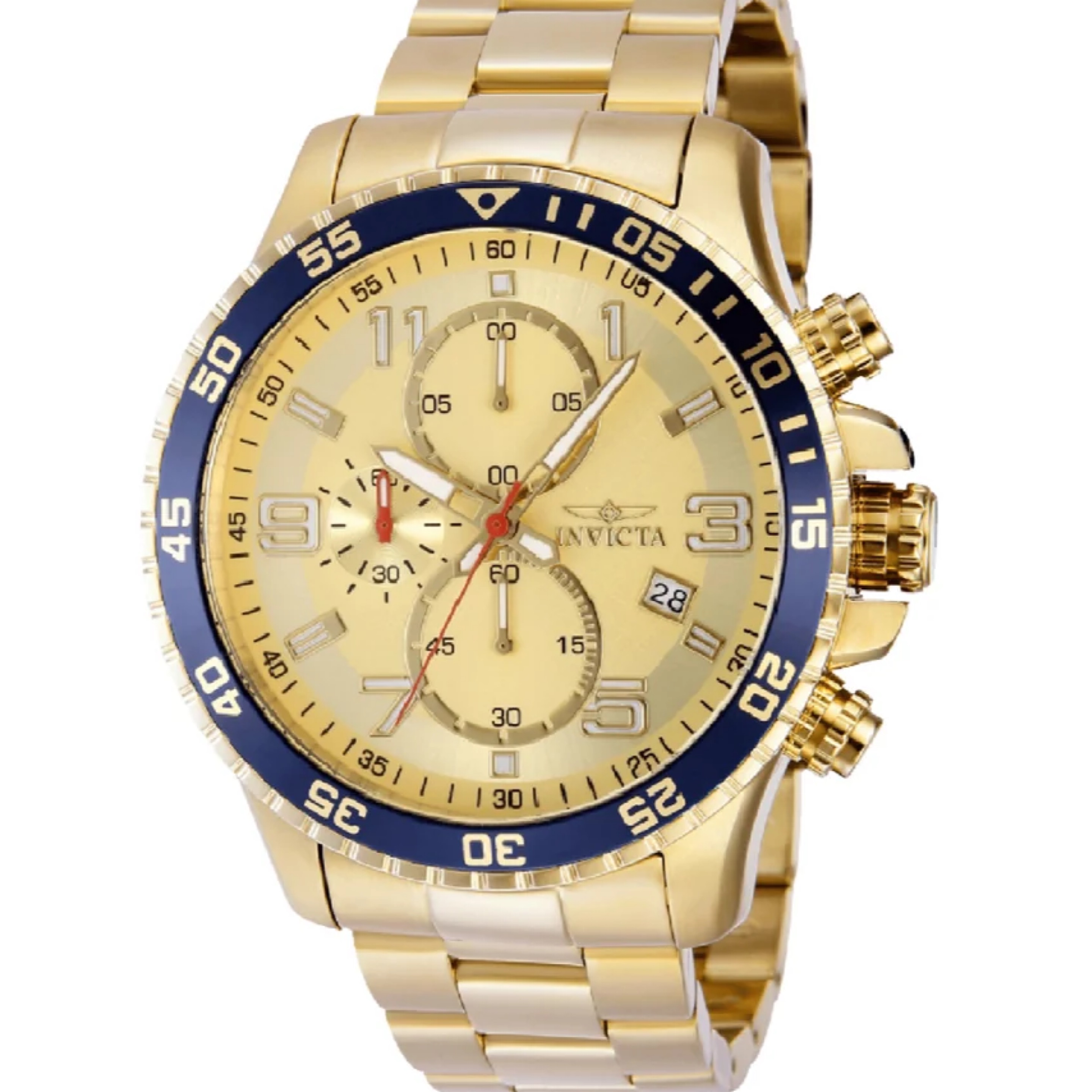 Invicta Mach Gala Men's Watch - 48mm (Gold) 