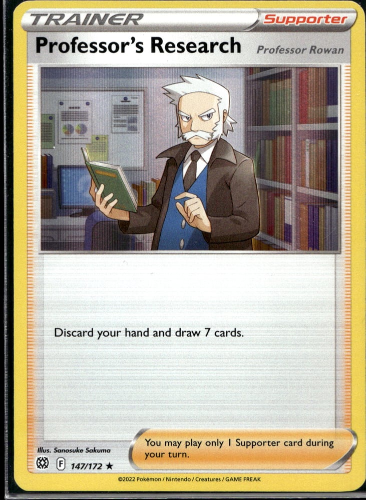 Professor's Research - SWSH9 147/172