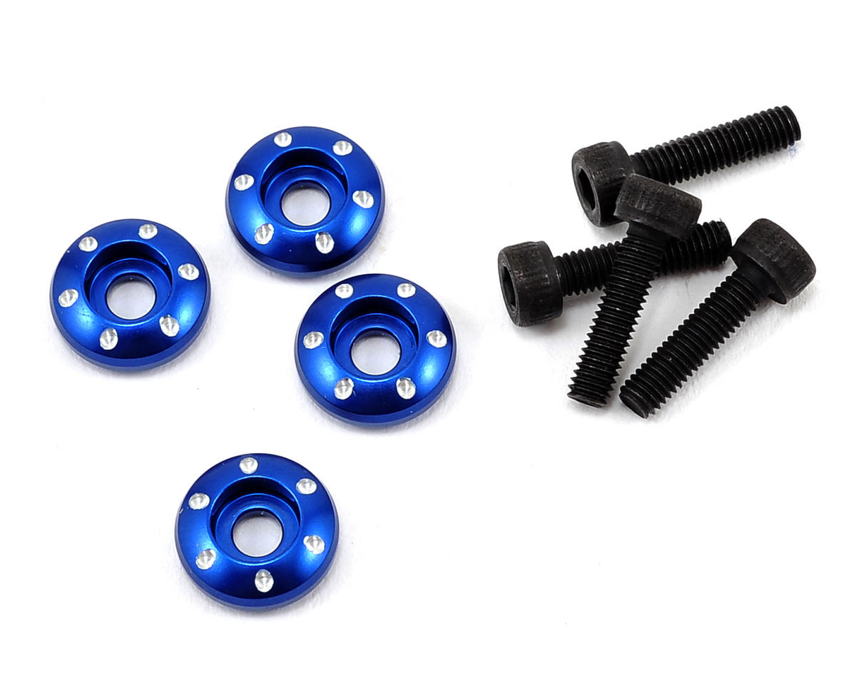 Wheel Nut Washer Aluminum Blue 7668 RM-2R4(2)