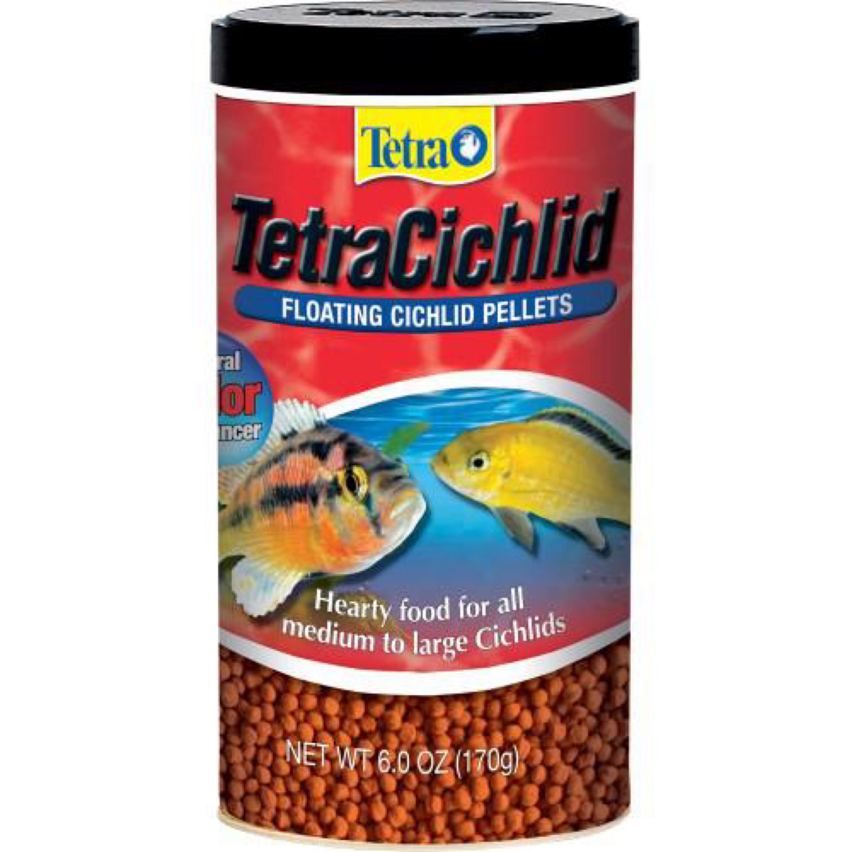 Tetra Tetra Cichlid Floating Pellets Fish Food 6.0 oz
