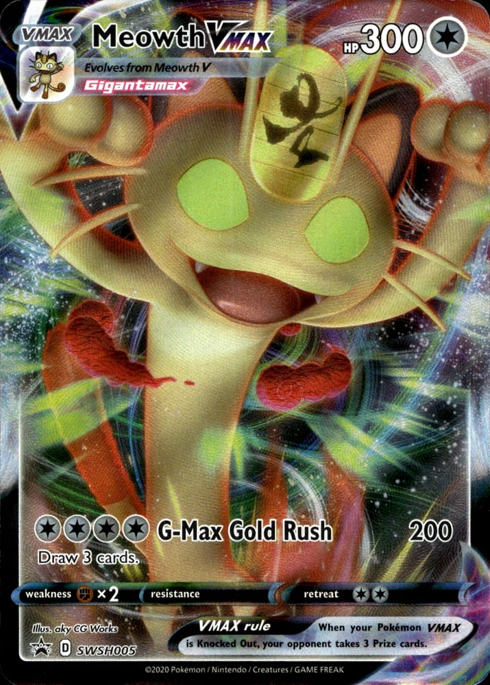 Meowth VMAX - SWSHP SWSH005/307