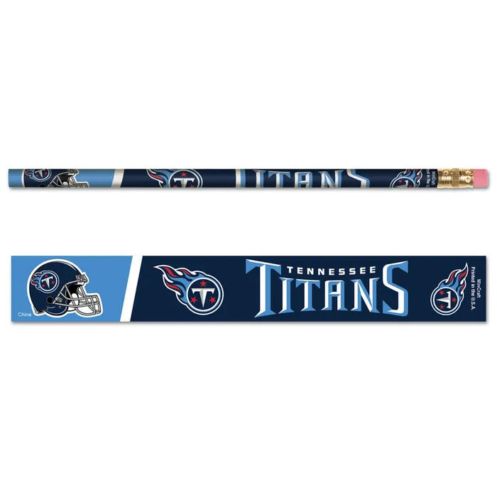 Tennessee Titans Pencil 6 Pack